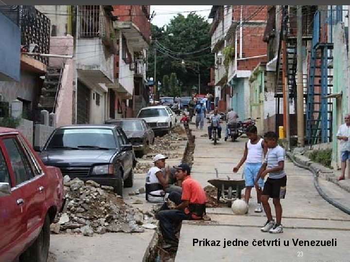 Prikaz jedne četvrti u Venezueli 23 