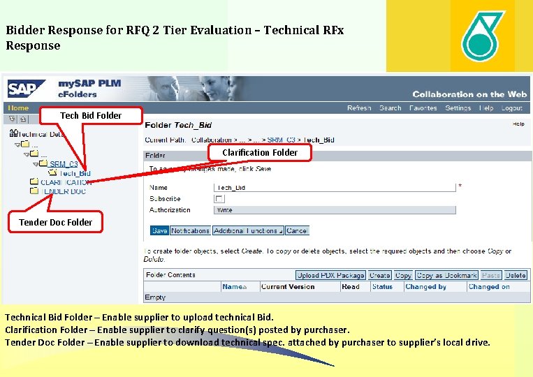 Bidder Response for RFQ 2 Tier Evaluation – Technical RFx Response Tech Bid Folder