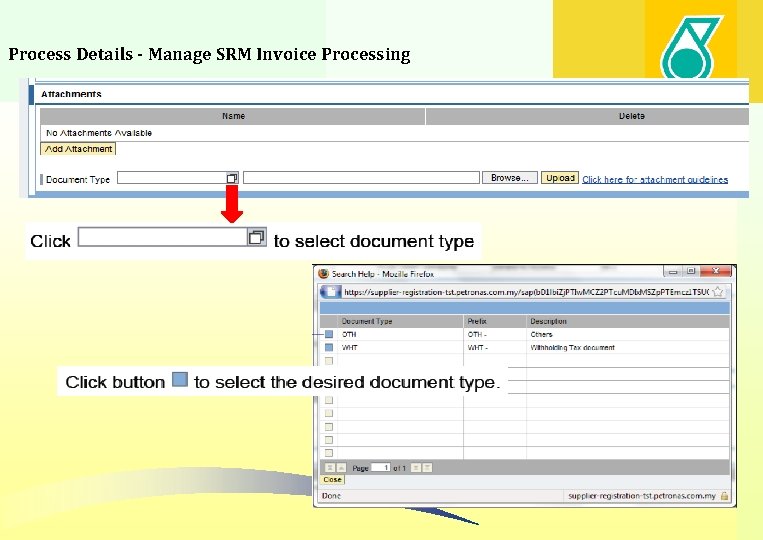 Process Details - Manage SRM Invoice Processing 50 