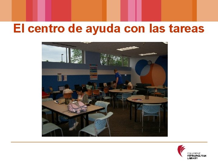El centro de ayuda con las tareas 