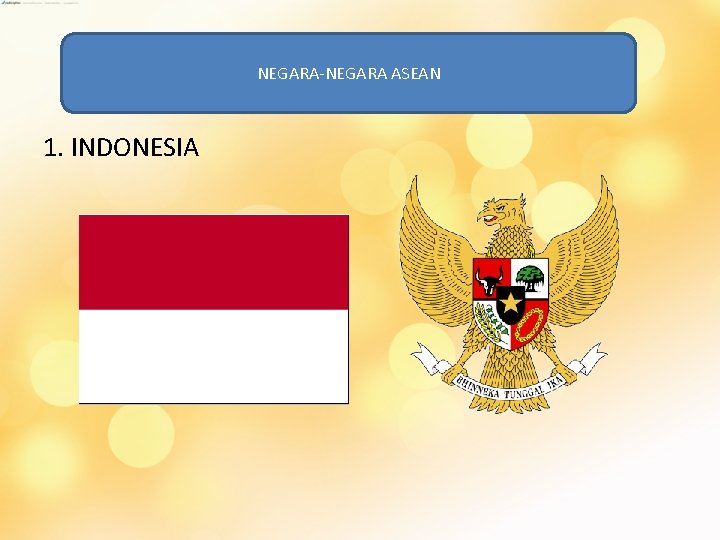 NEGARA-NEGARA ASEAN 1. INDONESIA 