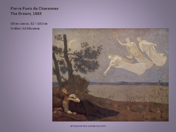 Pierre Puvis de Chavannes The Dream, 1883 Oil on canvas, 82 × 102 cm Pierre Puvis de Chavannes The Dream, 1883 Oil on canvas, 82 × 102 cm