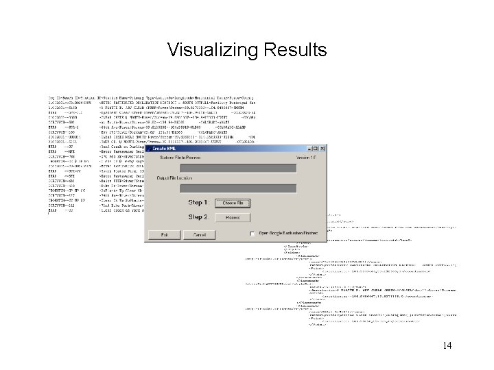 Visualizing Results 14 