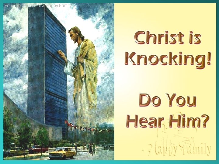 Four Big Secrets of a Happy Family 