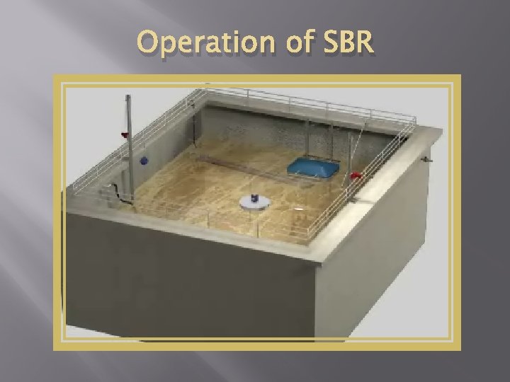 Operation of SBR 