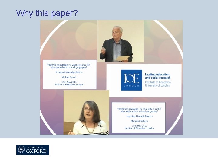 Why this paper? 