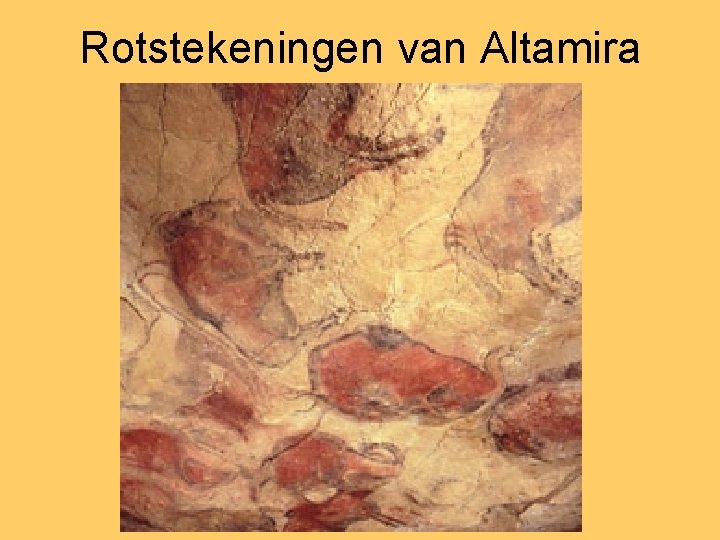 Rotstekeningen van Altamira 