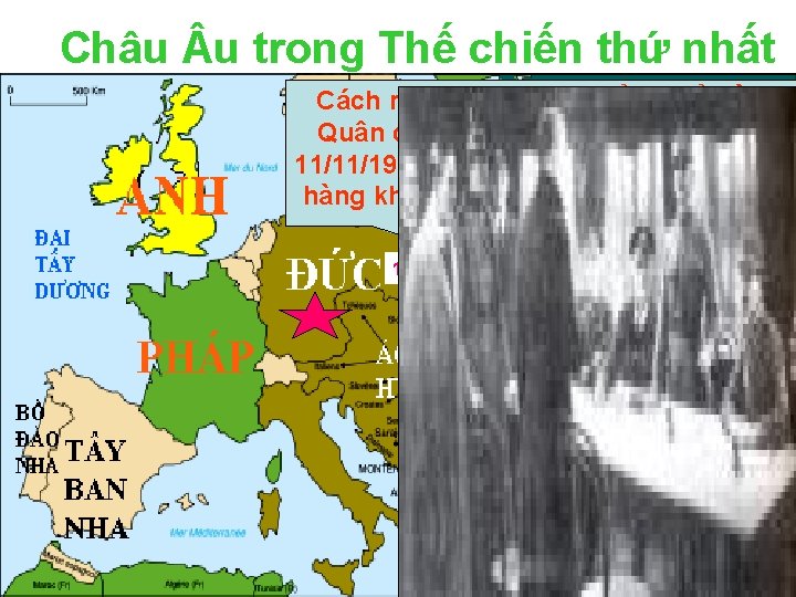 Châu u trong Thế chiến thứ nhất Cách mạng Đức bùng nổ lật đổ