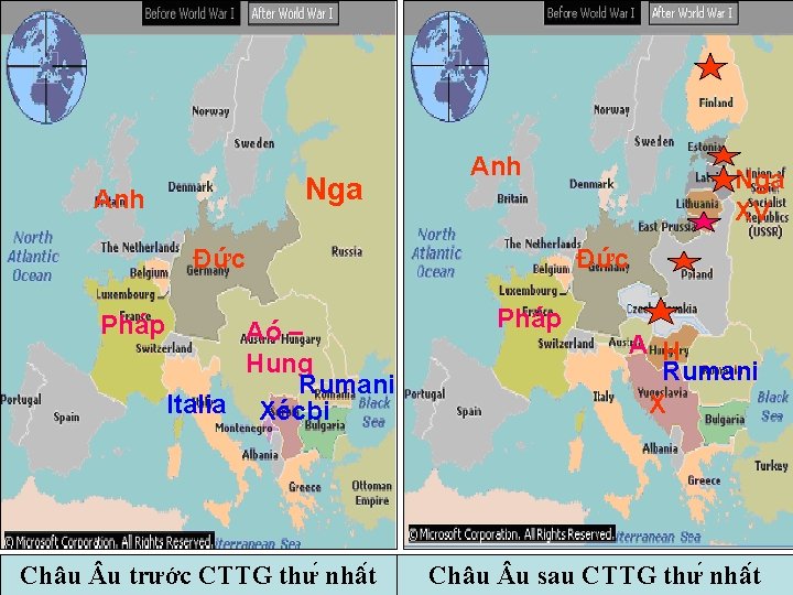 Nga Anh Đức Pháp Aó – Hung Rumani Italia Xécbi Châu u trước CTTG