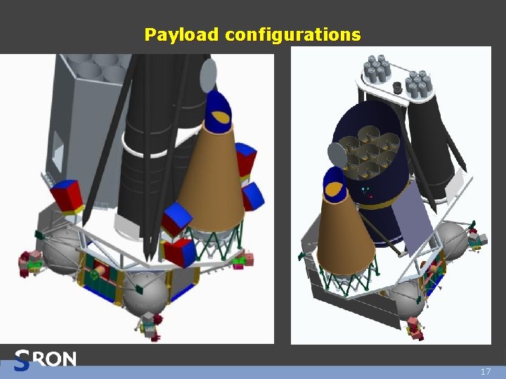 Payload configurations 17 