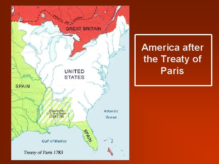 America after the Treaty of Paris 