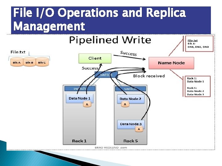 File I/O Operations and Replica Management 