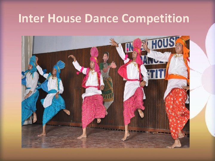 Inter House Dance Competition 