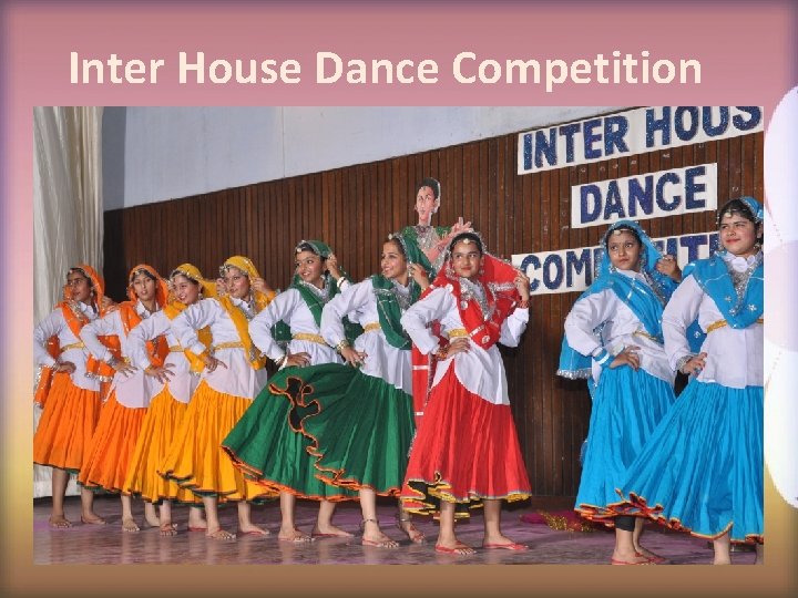 Inter House Dance Competition 