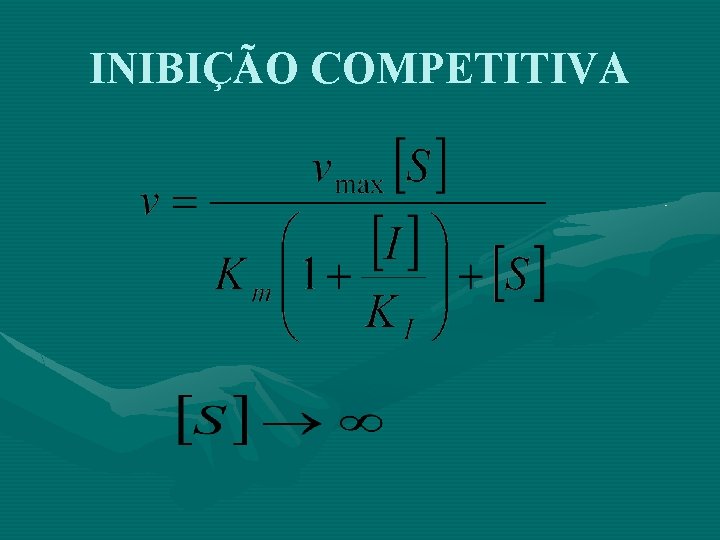 INIBIÇÃO COMPETITIVA 