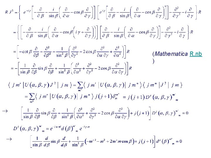 (Mathematica R. nb ) 