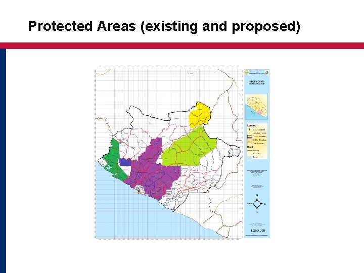 Protected Areas (existing and proposed) 