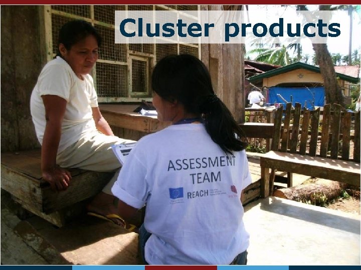 Cluster products Global Shelter Cluster Shelter. Cluster. org Coordinating Humanitarian Shelter 