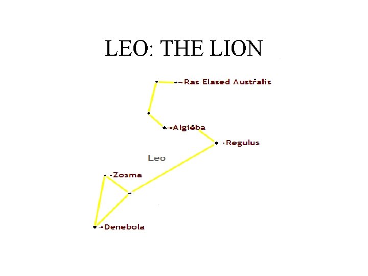 LEO: THE LION 