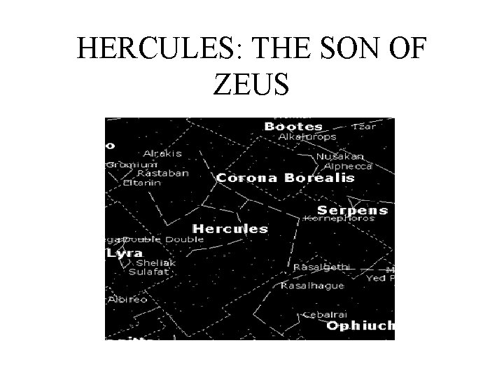 HERCULES: THE SON OF ZEUS 