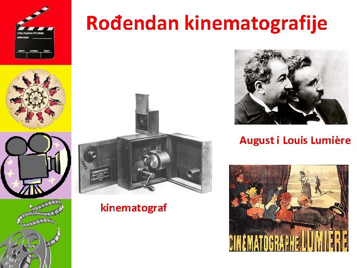 Rođendan kinematografije August i Louis Lumière kinematograf 
