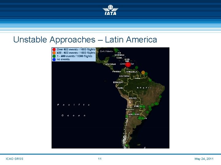 Unstable Approaches – Latin America ICAO GRSS 11 May 24, 2011 