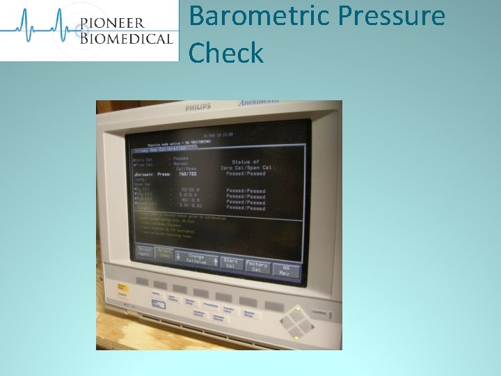Barometric Pressure Check 