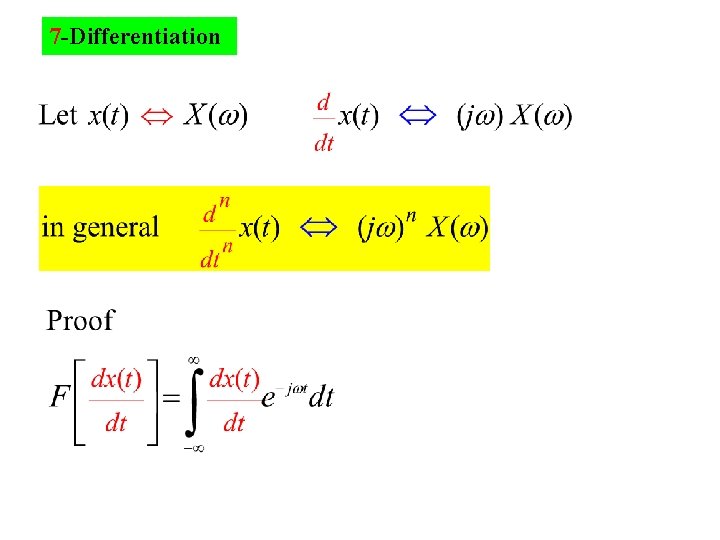 7 -Differentiation 