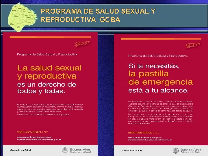 PROGRAMA DE SALUD SEXUAL Y REPRODUCTIVA GCBA 