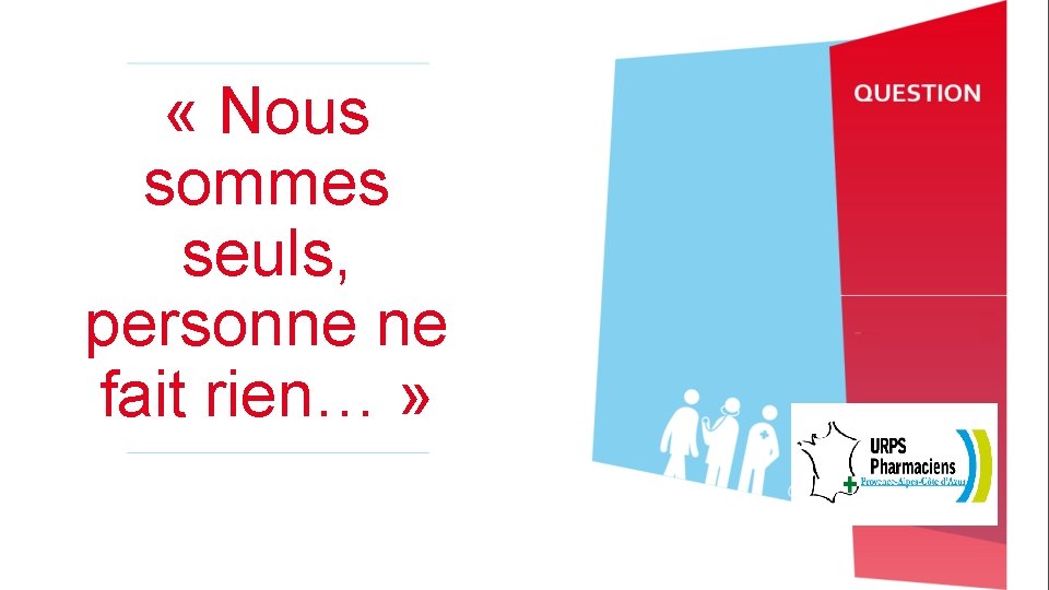  « Nous sommes seuls, personne ne fait rien… » 