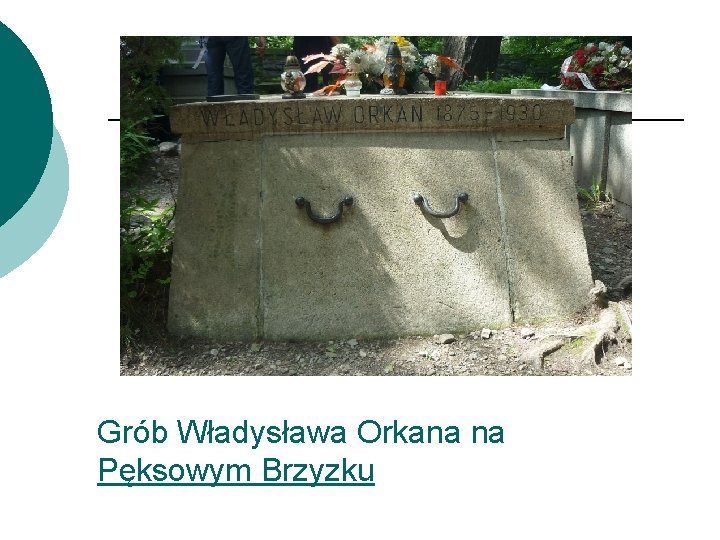 Grób Władysława Orkana na Pęksowym Brzyzku 