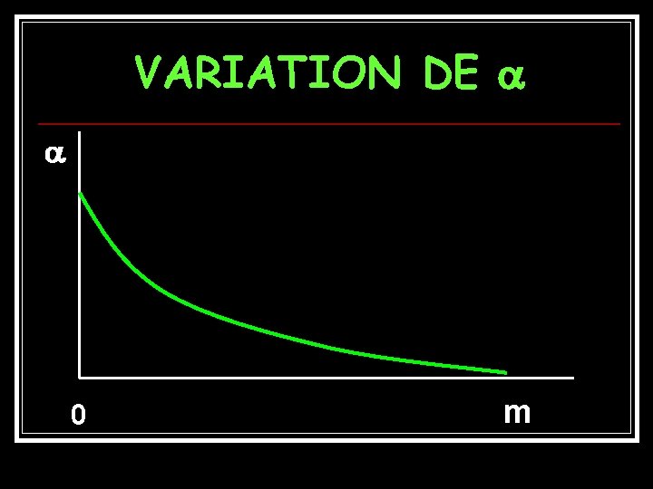 VARIATION DE 0 m 