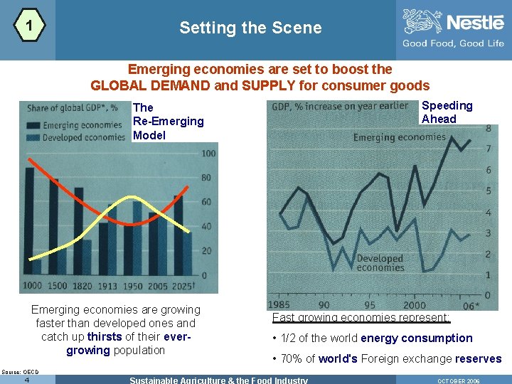 1 Setting the Scene Emerging economies are set to boost the GLOBAL DEMAND and
