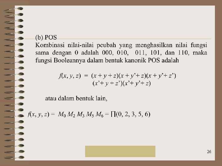 Rinaldi Munir/IF 2151 Mat. Diskrit 26 Rinaldi Munir/IF 2151 Mat. Diskrit 26