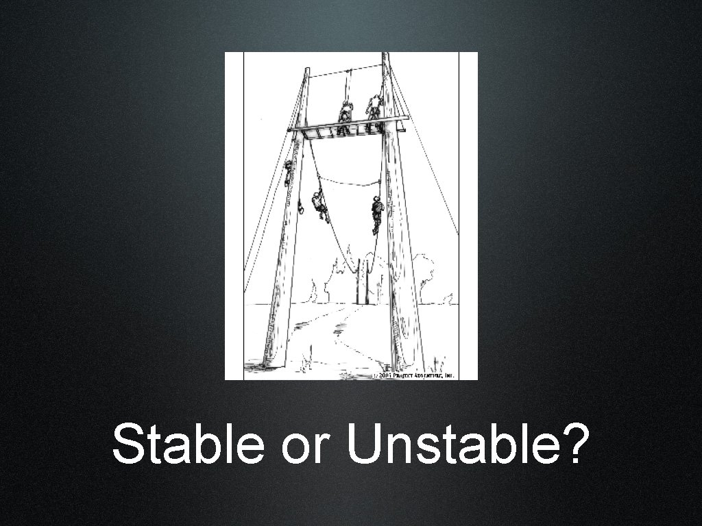 Stable or Unstable? 