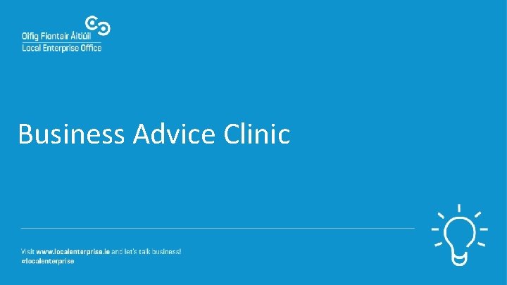 Business Advice Clinic 