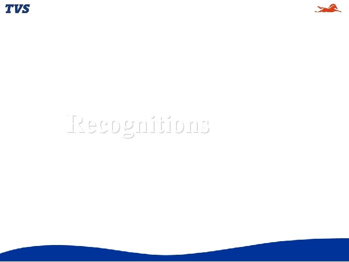 Recognitions 