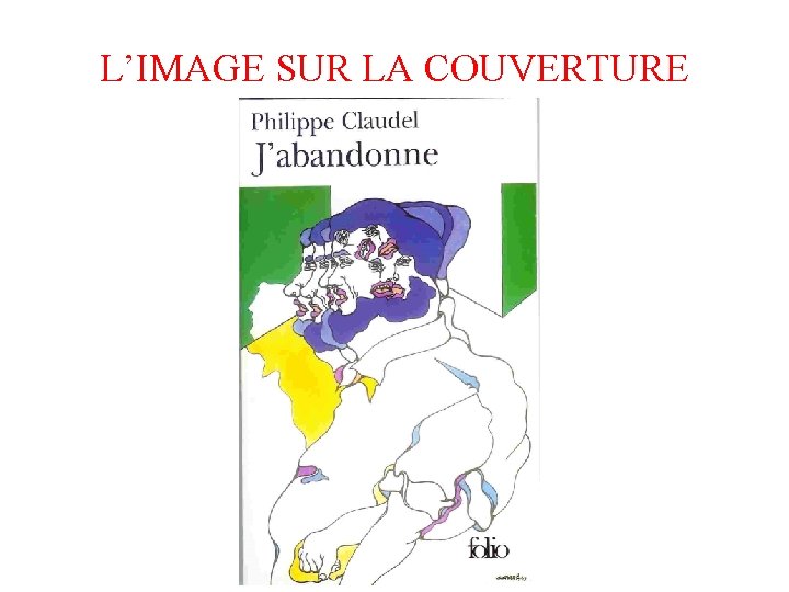 L’IMAGE SUR LA COUVERTURE 