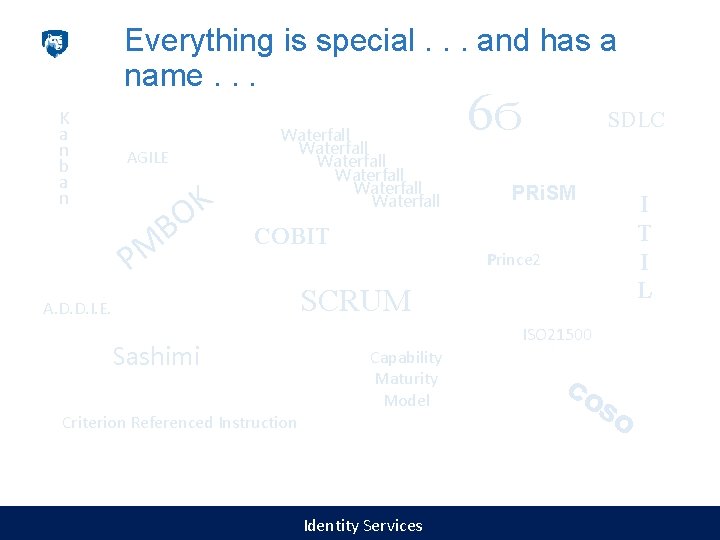 Everything is special. . . and has a name. . . K a n