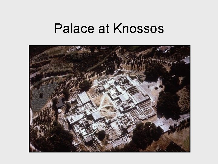 Palace at Knossos 