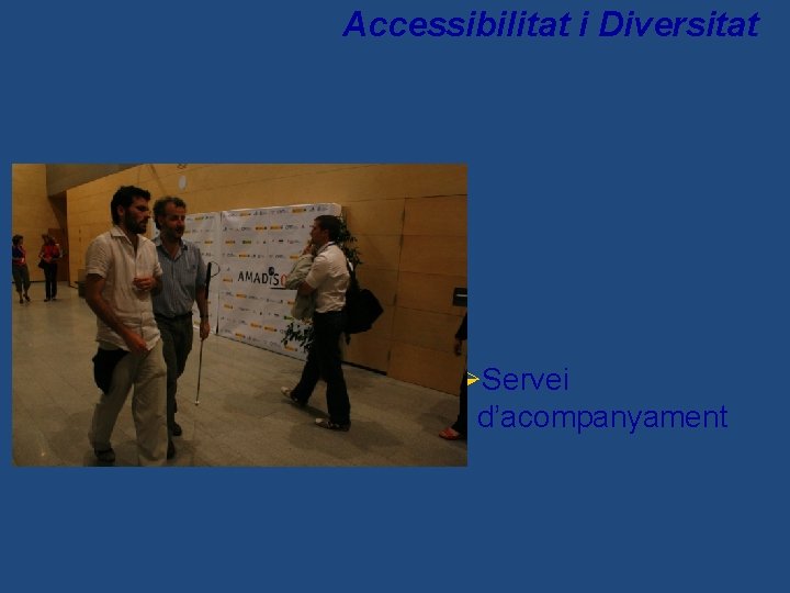 Accessibilitat i Diversitat Servei d’acompanyament 