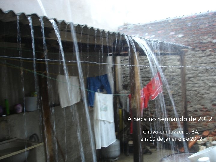 A Realidade do Semiárido Brasileiro no Trato da Água de A Seca no Semiárido
