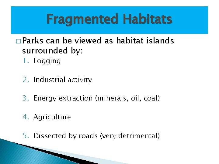 Chapter 10 Sustaining Terrestrial Biodiversity The Ecosystem Approach