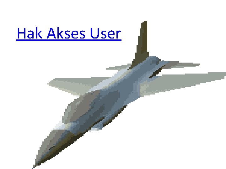 Hak Akses User 