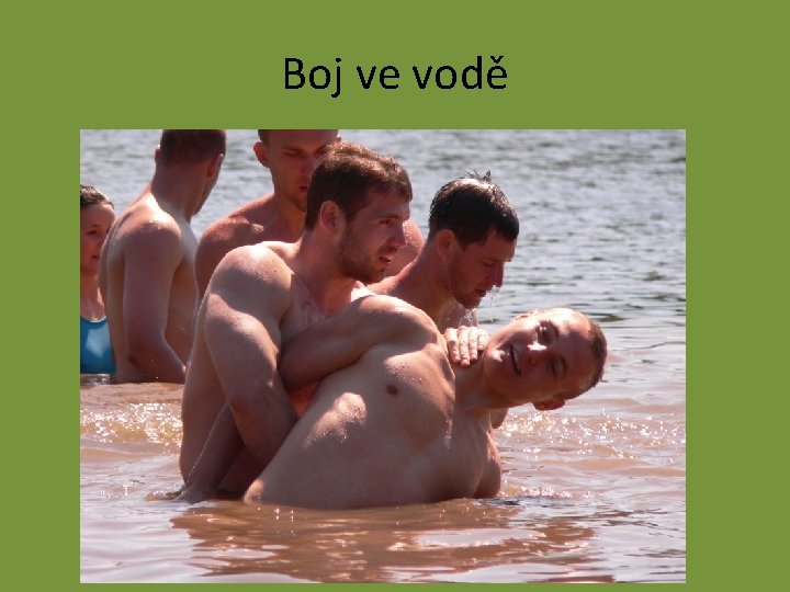 Boj ve vodě 