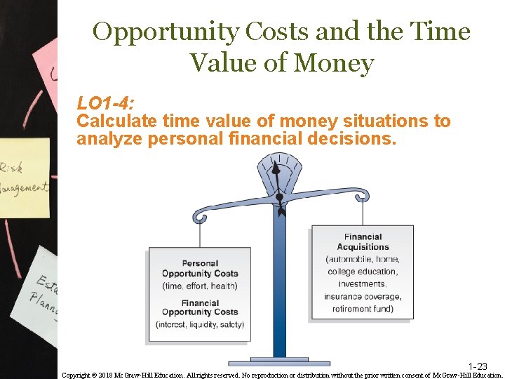 Opportunity Costs and the Time Value of Money LO 1 -4: Calculate time value