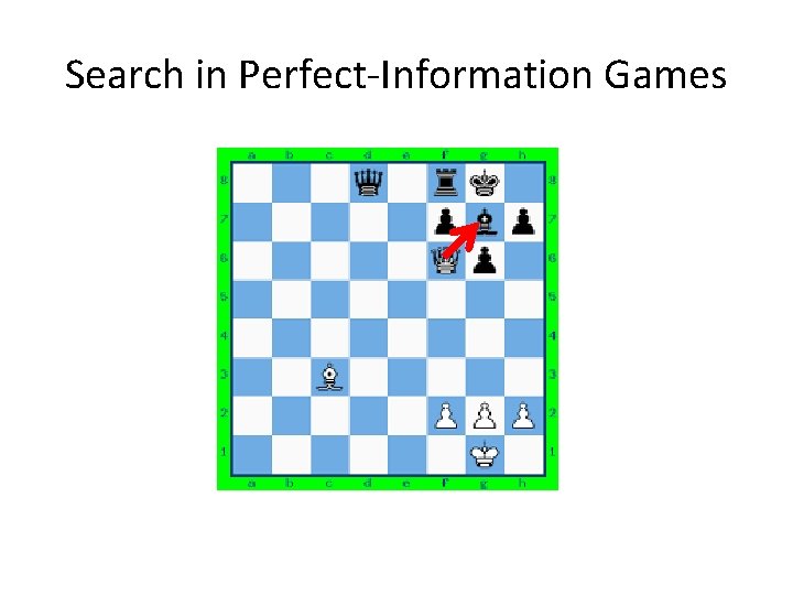 Search in Perfect-Information Games 