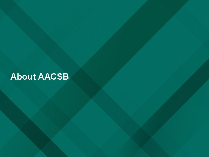 About AACSB 