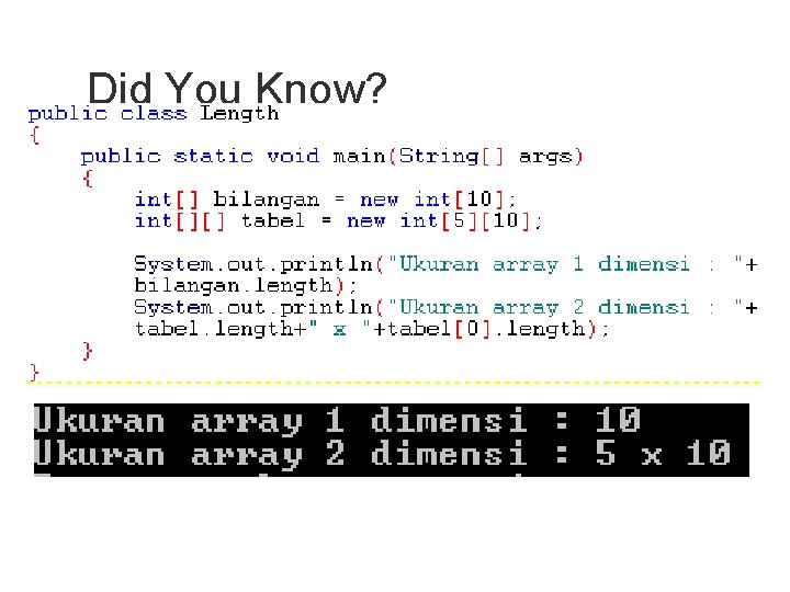 Did You Know? 
