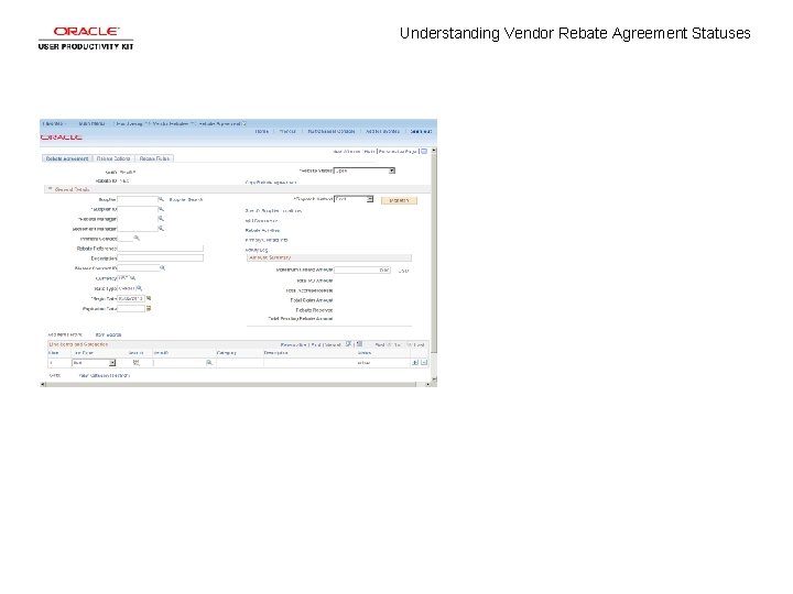 Understanding Vendor Rebate Agreement Statuses 